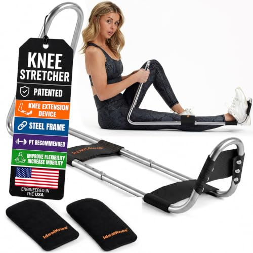 IdealKnee Two Pad – Fortschrittliches Gerät zur Knieverlängerung und Schmerzlinderung – empfohlen von PTs und Chirurgen – ideal für ACL, MCL-Erholung, Sportler, Therapie und Reha
