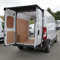 UK Custom Covers BDC586BAD2B Tailored Rear Barn Door Awning Cover Black - To Fit Peugeot Boxer 2006 Onwards