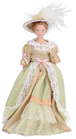 Modello del personaggio della casa delle bambole, aspetto squisito Modello del personaggio in miniatura della casa delle bambole Esecuzione squisita per i regali per gli accessori della