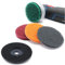 Set 4x Reinigungsscheibe + 1x Schleifteller Schleifscheiben Poliervlies 76 x 10 mm Reinigungsvlies für Akku Winkelschleifer Bosch GWS 10,8-12V, PWSA, Bosch, BTI, Parkside, Würth (Set)