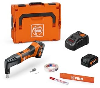 Fein Akku-Knabber ABLK 18 1.3 CSE AS Set 2x 5 Ah (für Dach- / Fassadenbau, geeignet für Wellbleche, Nibbler) 71321064000