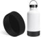 Linkidea Water Bottle Boot Compatible with YETI Rambler Bottle 64oz, Silicone Water Bottle Bottom Sleeve Cover Protector, Waterbottle Bumper (Black)