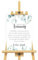 younikat Hochzeit Tafel Handyfreie Trauung I 30 x 40 cm I Hochzeitsschild Handy Fotos verboten I Eukalyptus I dv1502