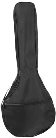 SAFIGLE Portable Mandolin Bag with Strap Storage Case for Acoustic and Electric Mandolins Lightweight Design with Extra Accessory Pocket Practical Carrying for Musicians