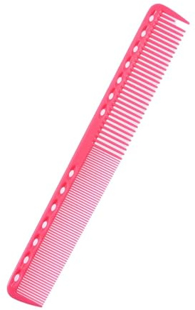 Peigne 7 Colors Professional Hair Combs Barber Hairdressing Cutting Brush Pro Salon Care Styling Tool(Rose Red)