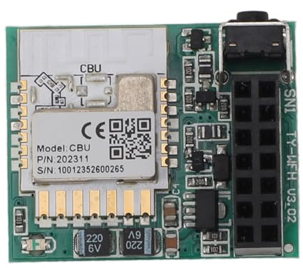 Focket Apricancello Scorrevole, 2 APP 2.4 GHz Wifi Apricancello Automatico, Controller Cancello Wifi con Scheda Logica di Ricambio per Motore Cancello Scorrevole