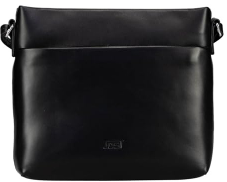 Jost Leder Schultertasche Umhängetasche Arva Shoulder Bag Black schwarz