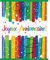 Unique Party - Gobelet Joyeux Anniversaire - 8 pièces - 270 ml - Rainbow Ribbon