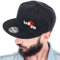 SHIRT-TO-GO Fun Cap original Snapback schwarz bulli4life T4,T5,T6 Fahrer Must-Have