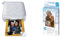 HP Sprocket Portable 5x7.6 cm Sofortbilddrucker, Monochrom & Sprocket 5x7,6 cm Premium Zink Sticker Fotopapier (20 Blatt) Kompatibel Sprocket Fotodruckern