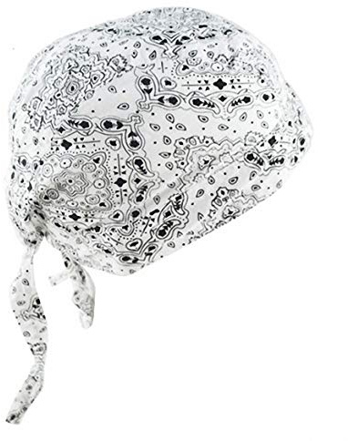 Atmungsaktiver Bandana-Hut Baumwolle Durag Headwrap Pirate Cap Skull Caps Herren Damen