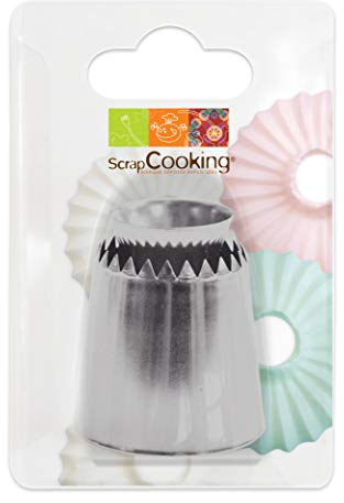 Scrapcooking 1789 Douille Sultane en Inox Ø4 x Ø3 x H4,6 cm