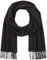 GANT Herren Unisex. SOLID Wool Scarf Mode-Schal, Black, Einheitsgröße