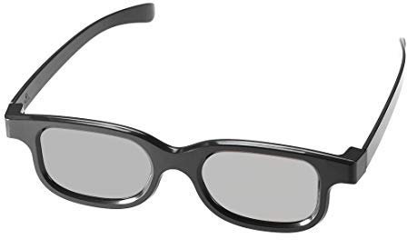 N/A - Gafas polarizadas 3D para películas, Cine, televisión 3D pasiva TV Compatible con Reald Cinema (10 Unidades)
