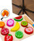 Jaques of London Wooden Play Food | Wooden Cutting Play Food | Vegetable Board | Pretend Play Wooden Food Toys | Since 1795