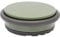 WAGNER Bodentürstopper BIG DISK COLOR GREEN - Durchmesser Ø 100 x 30 mm, Industriestahl beschichtet, thermoplastischer Gummi, grün, 750 g - 15516901
