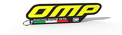 OMP Silikon-Schlüsselanhänger 3D Schwarz