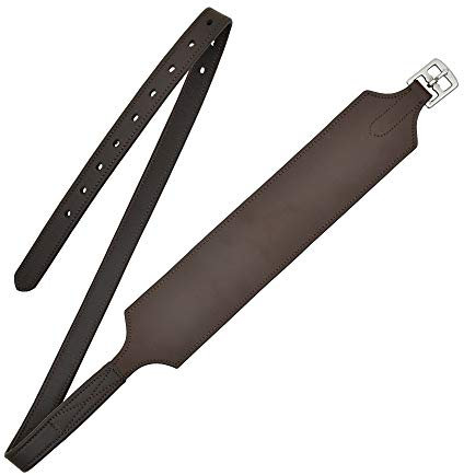 SIE Steigbügelriemen aus Leder, Braun, 137 cm