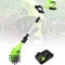 Motobineuse sans fil,Rotavateur de jardin avec batterie rechargeable et chargeur 4000mAh,Motoculteur électrique à main Hoe Sol Miller Tools Cultivateur portable pour le jardin,parcelles de légumes