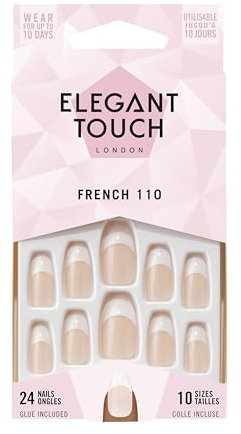 Elegant Touch French Nails 110