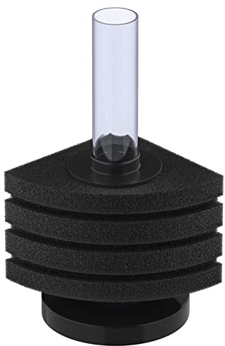 Pawfly Eck-Schwammfilter Nano Leise Betta Fry Shrimp Und Kleine Fische Bio-Schaumstofffilter Für Winzige Aquarien Und Fischbecken Bis Zu 40 Liter (Luftpumpe Nicht Inbegriffen)