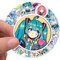 FISAPBXC Hatsune Miku Aufkleber, 50 Stück Graffiti Sticker, Anime Aufkleber, Aufkleber wasserdichte, Süße Aufkleber für DIY Dekoration Scrapbooking Tagebuch Fotoalbum Hand Konto Kalender Notizbuch
