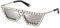 Philipp Plein Damen SPP030S Sonnenbrille, TOTAL Shiny Palladium, 57