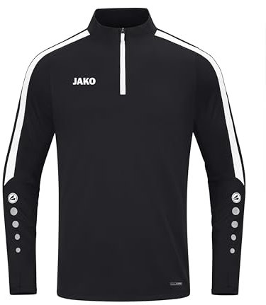 JAKO Herren Ziptop Power, Schwarz, 3XL