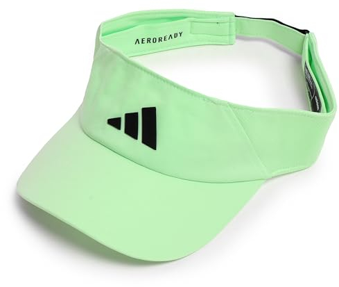 adidas Unisex AEROREADY Visor, Semi Green Spark/Black, M