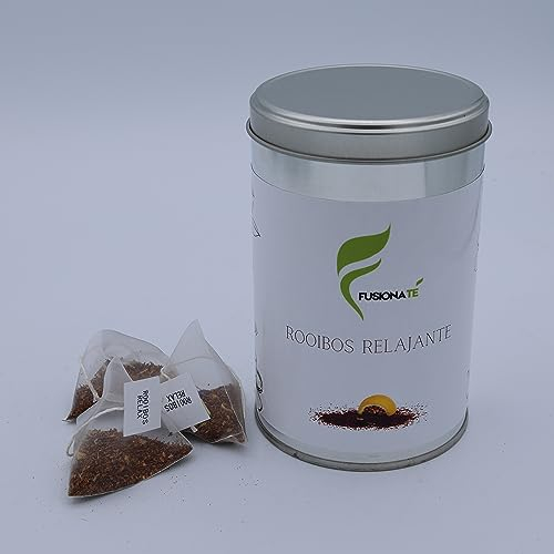 Té Rooibos Relax Fusionaté - Lata de 45 Pirámides - 200 gramos