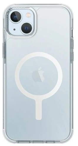 UNIQ Combat Phone Case Kompatibel mit iPhone 15, MagClick Magnetic Charging Kompatibel (Weiß)