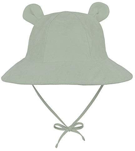 Durio Unisex Baby Kleinkinder Sonnenhut Kappe Mütze Fischerhut Strandhut Kinder Baby Mädchen Jungen Sommerhut UV Schutz UPF 50+ Grün 4-8 Jahre