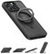 Anker FlexStand Magnetic Phone Case, Anti-Slip and Drop-Proof Protective Cover with Ring Stand, iPhone Mobile Case Compatible with MagSafe, Exclusively Designed for iPhone 13 Pro Max 6.7-Inch Black