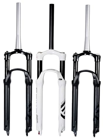 SZRWOPLO Federgabeln MTB Mountainbike Vorderradgabel 26/27.5/29 Zoll Hub 100mm Luftdämpfung Fernfederung Steuerung Fahrradteile MTB Gabeln
