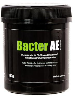GlasGarten Bacter AE |140g – Premium Wasserzusatz mit Mikroorganismen, verbesserte Wasserqualität & natürlicher Biofilm für gutes Mikroklima im Aquarium