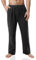 Ohoo Herren-Sweathose, offene Unterseite, gerades Bein, Loungehose mit Taschen, Yoga, Laufen, Workout, Dca011, Anthrazit, X-Large