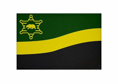 U24 Aufnäher Los Angeles County Sheriff´s Department Fahne Flagge Aufbügler Patch 9 x 6 cm