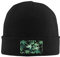 Schädel Cap Gras Marihuana Blätter Laufmützen Weiche Strickmütze Mehrweg Strick Beanie Für Skating Herren Outdoor