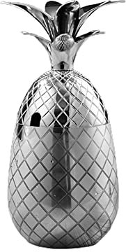 Verre à cocktail en forme d'ananas en acier inoxydable Accessoires Tasses à vin