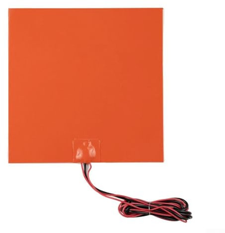 Silikon-Heizkissen, 200 mm x 200 mm, IP68 wasserdicht, 200–400 W, Thermistor, Silikon-Heizmatte, Drucker-Heizmatte für 3D-Druck (220 V)