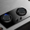 Cooker Hob Gas Burner Cap, Gas Stove Top Burner Cover Kit, For Medium Gas Cookers, 4 Piece Set 55Mm 75Mm 100Mm(Concave)