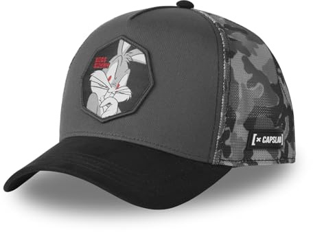 Kappe für Damen und Herren, Trucker-Kappe Looney Tunes, verstellbar durch Snapback