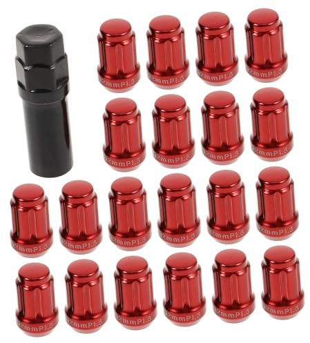 Cabilock 20pièces Lot de Écrous De Roue Cache-écrous pour Voiture Protection du Moyeu Design Classique