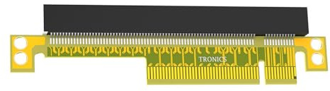 Fast Speed PCIExpress 8X auf 16X Extender Card Graphics Adapter Enhances Heat Dissipation Easy Installation Graphics Slot Expander