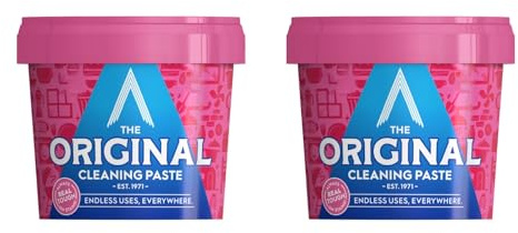 Astonish Original Cleaning Paste, Multipurpose, Powerful Formula, Removes Grease and Stains, Restores Shine, Easy to Use, Ideal for Kitchen, Bathroom & Cookware, Pack of 2