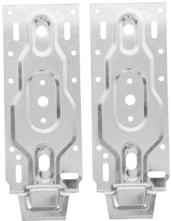 Ciieeo Soporte de Pared para Unidades de Aire Acondicionado Interior de Hierro Plata Diseño Tipo Split, Kit de Hardware de Montaje del Aire Acondicionado para Decoracion Verano