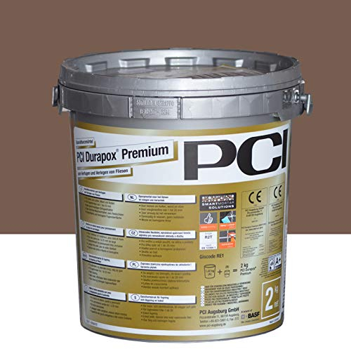 PCI Durapox Premium Mortier en résine réactive Marron moyen 2 kg