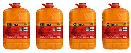 Qlima Combustibile liquido per stufe universale EXTRA 4 taniche (80 LITRI)