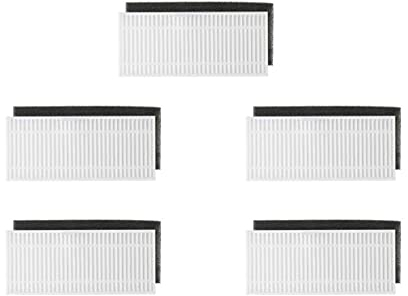 Fantisi Filtro di alta qualità per aspirapolvere robot Lefant M301, M501-A, M501-B, M520, T700, M571, 5 pezzi
