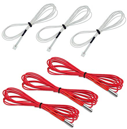 3D Drucker Heizpatrone 24V mit Thermistor NTC 100K 3950 für Creality 3D Drucker by iMetrx